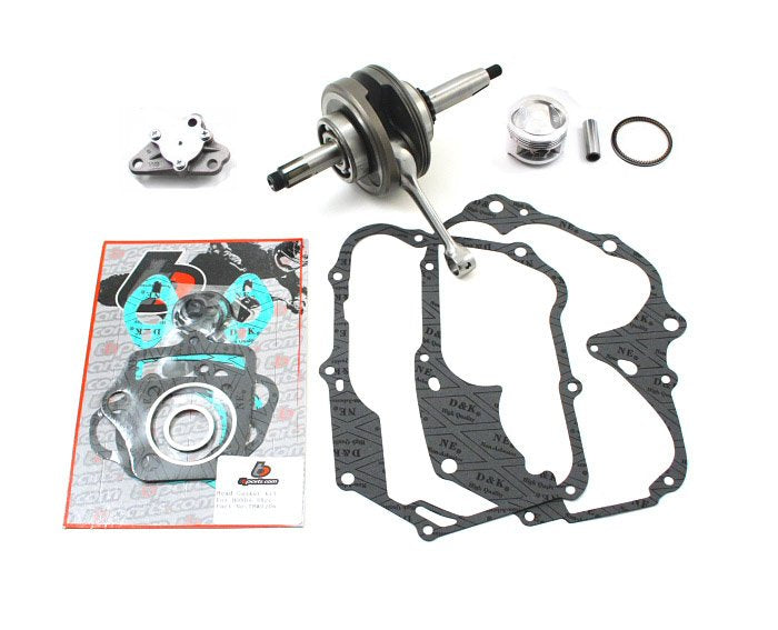 TB Parts 108cc/51mm Stroker Crank Upgrade Kit - Honda 50cc & 70cc Various Models